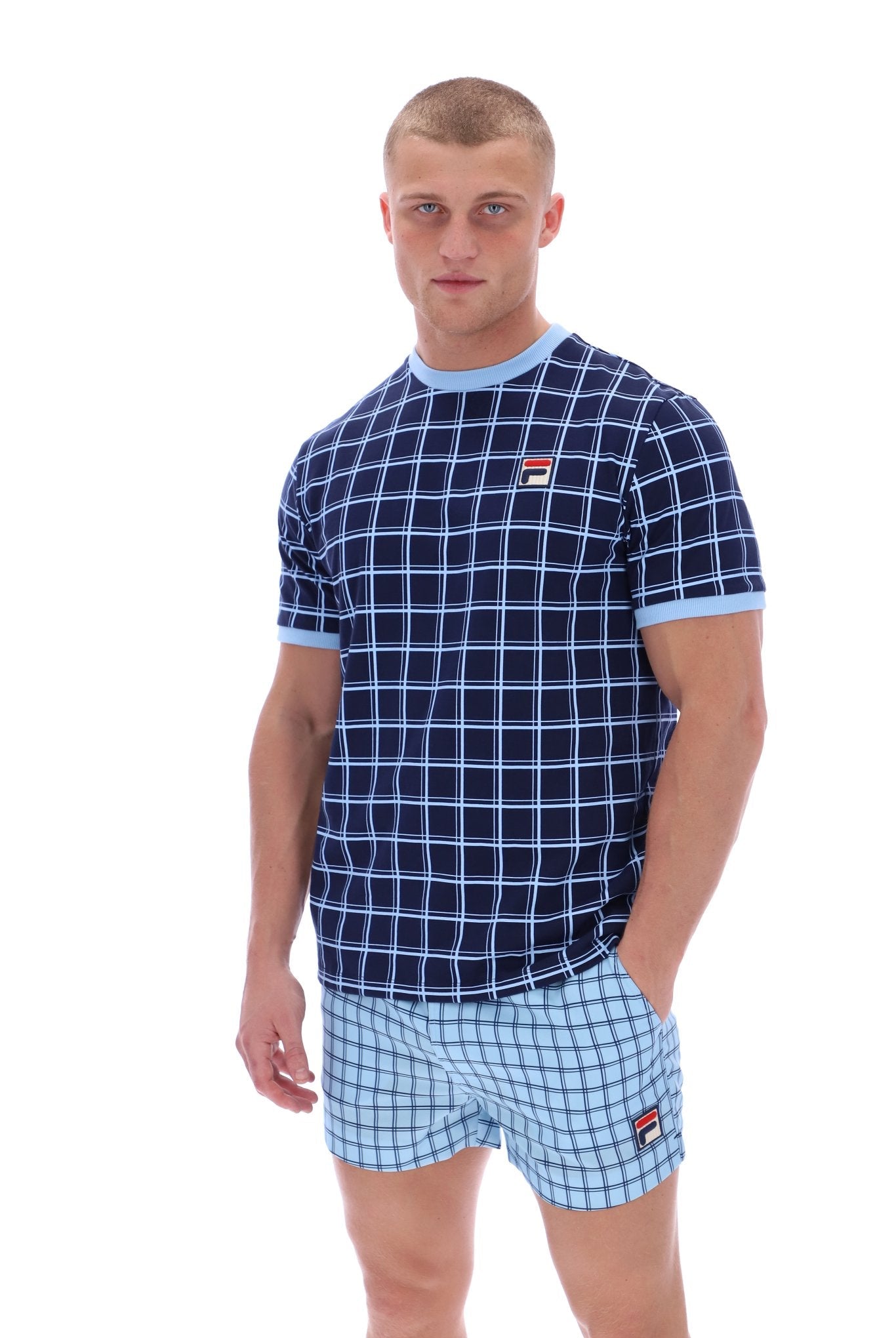 Fila Freddie T-Shirt Fila Navy/Blue Bell