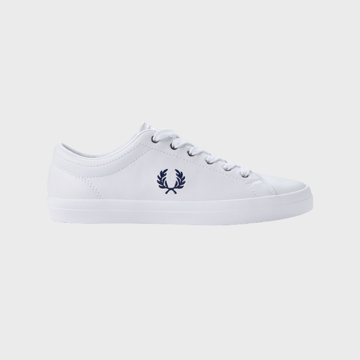 Fred Perry B7311 Baseline Leather Trainer - 200 White