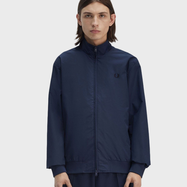 Fred Perry J2660 Brentham Jacket - X86 Tennis Blue