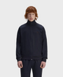 Fred Perry J5557 Contrast Tape Track Jacket - 40A Navy / Burnt Tobacco