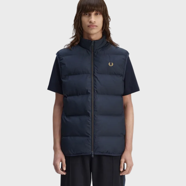 Fred Perry J8522 Insulated Gilet - 608 Navy