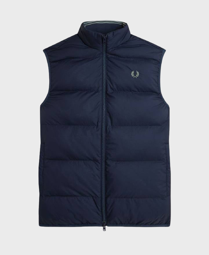 Fred Perry J8522 Insulated Gilet 738 Dark Airforce