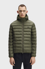 Fred Perry J8553 Hooded Insulated Jacket - X21 Laurel Wreth Green