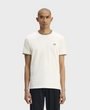 Fred Perry M1588V Twin Tipped T-Shirt - 46A Ecru/Tennis Ball Yellow/Anchor Grey