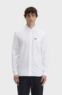 Fred Perry M5516 Oxford Shirt - 100 White