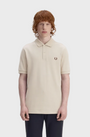 Fred Perry M6000 The Fred Perry Polo Shirt - Z87 Warm Oat/Burnt Tobacco