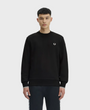 Fred Perry M7535 Crew Neck Sweatshirt - 184 Black