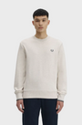 Fred Perry M7535 Crewneck Sweatshirt - Porridge Marl