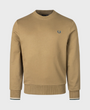 Fred Perry M7535 Crewneck Sweatshirt - Z60 Shaded Stone/Ecru