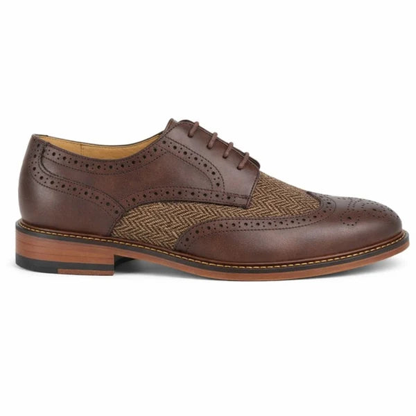 Goor Shoes M410DB Dark Brown Shoes