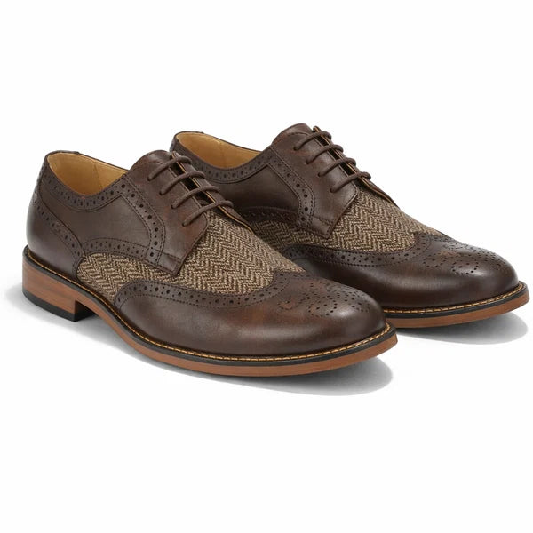 Goor Shoes M410DB Dark Brown Shoes