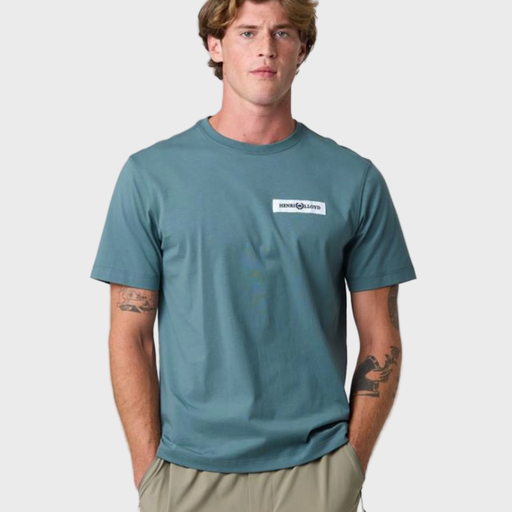 Henri Lloyd Calshot T-Shirt - Sea Spray