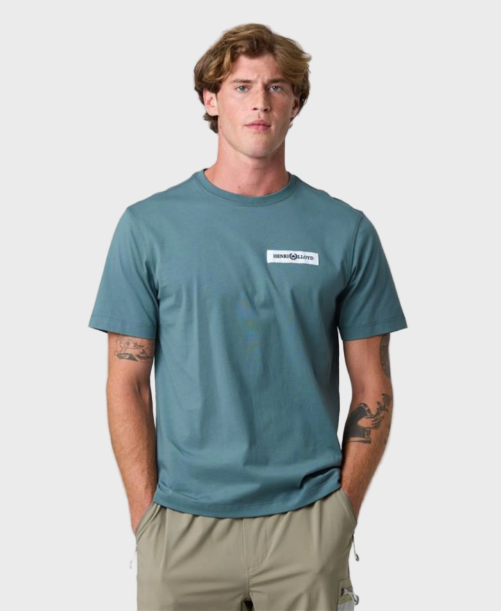 Henri Lloyd Calshot T-Shirt - Sea Spray
