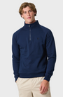 Henri Lloyd Kinsale Quarter Zip Sweatshirt - Navy Blue