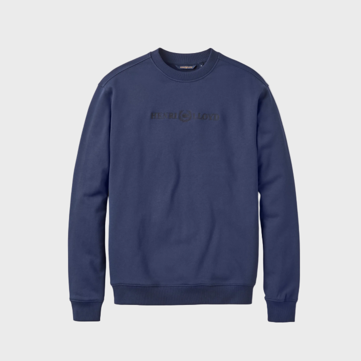 Henri Lloyd Lytham Crew Neck Sweat - Navy Blue