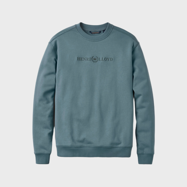 Henri Lloyd Lytham Crew Neck Sweat - Sea Spray