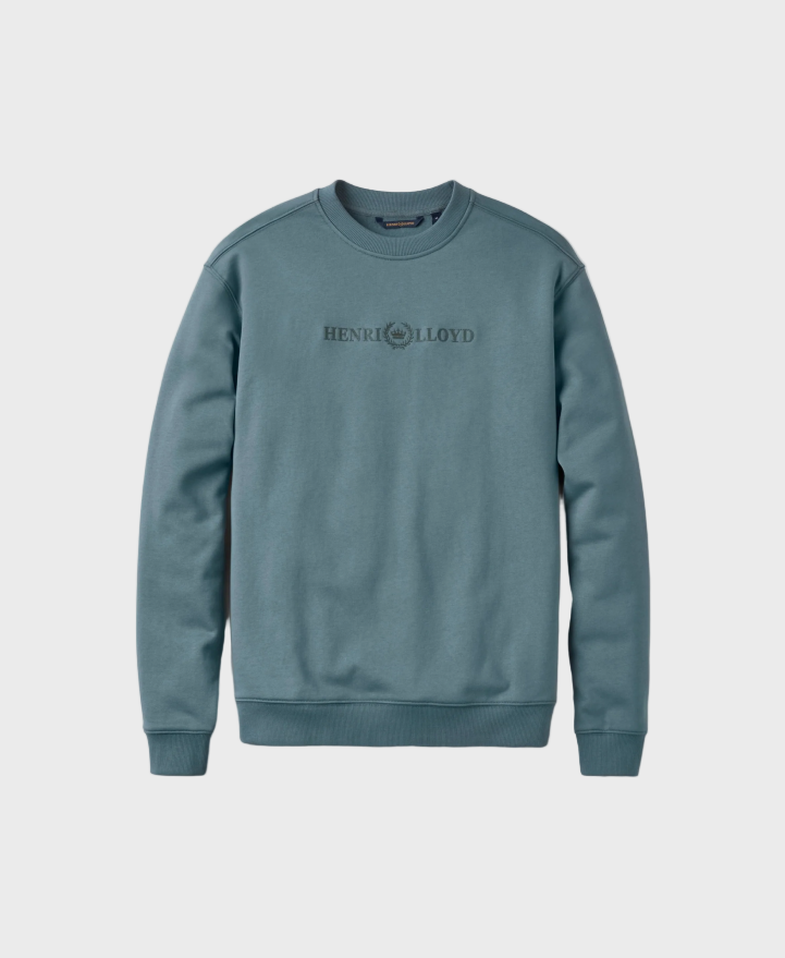 Henri Lloyd Lytham Crew Neck Sweat - Sea Spray