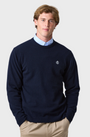 Henri Lloyd Teddington Crew Neck Jumper - Dark Navy
