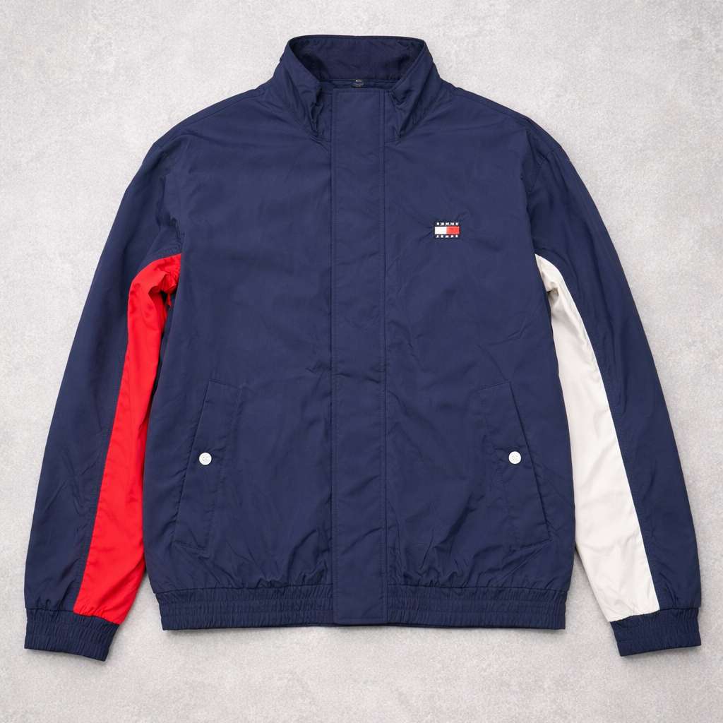 Tommy Jeans DM0DM22738C1G TJM Heritage Flag Jacket - Dark Night Navy