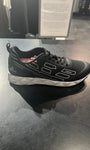 EA7 Emporio Armani X8X154 Woven Trainers - Triple Black/Silver