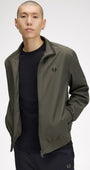 Fred Perry J2660 Brentham Jacket 148 - Field Green