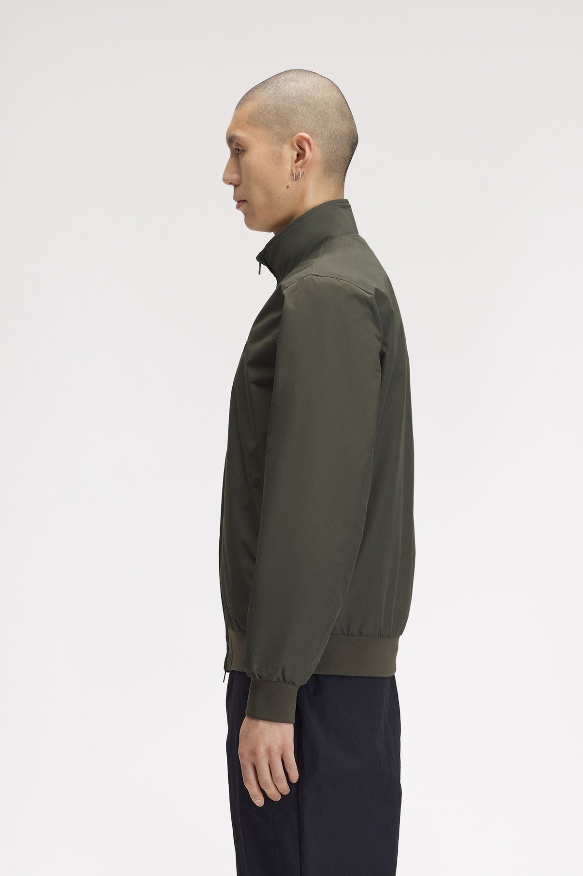 Fred Perry J2660 Brentham Jacket 148 - Field Green