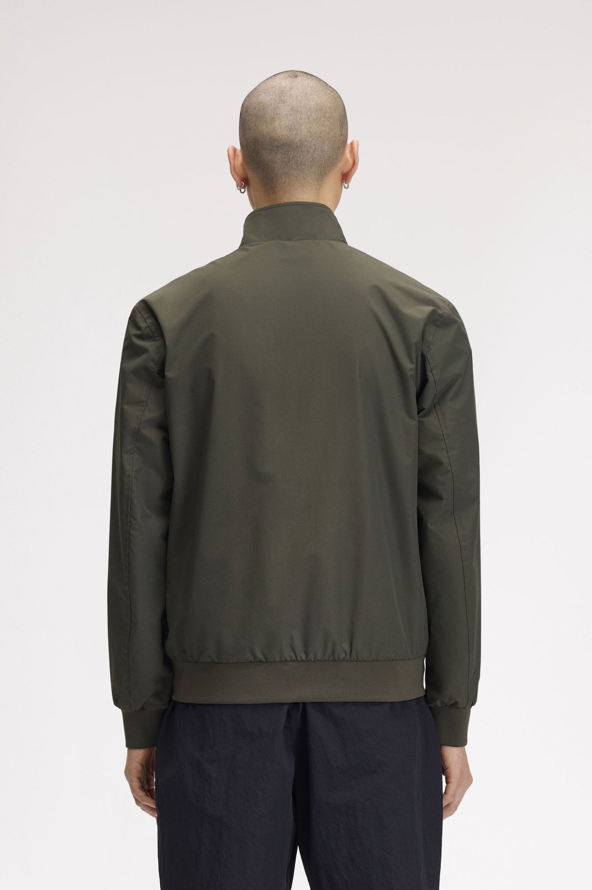 Fred Perry J2660 Brentham Jacket 148 - Field Green