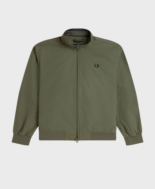 Fred Perry J2660 Brentham Jacket X21 Laurel Wreath Green