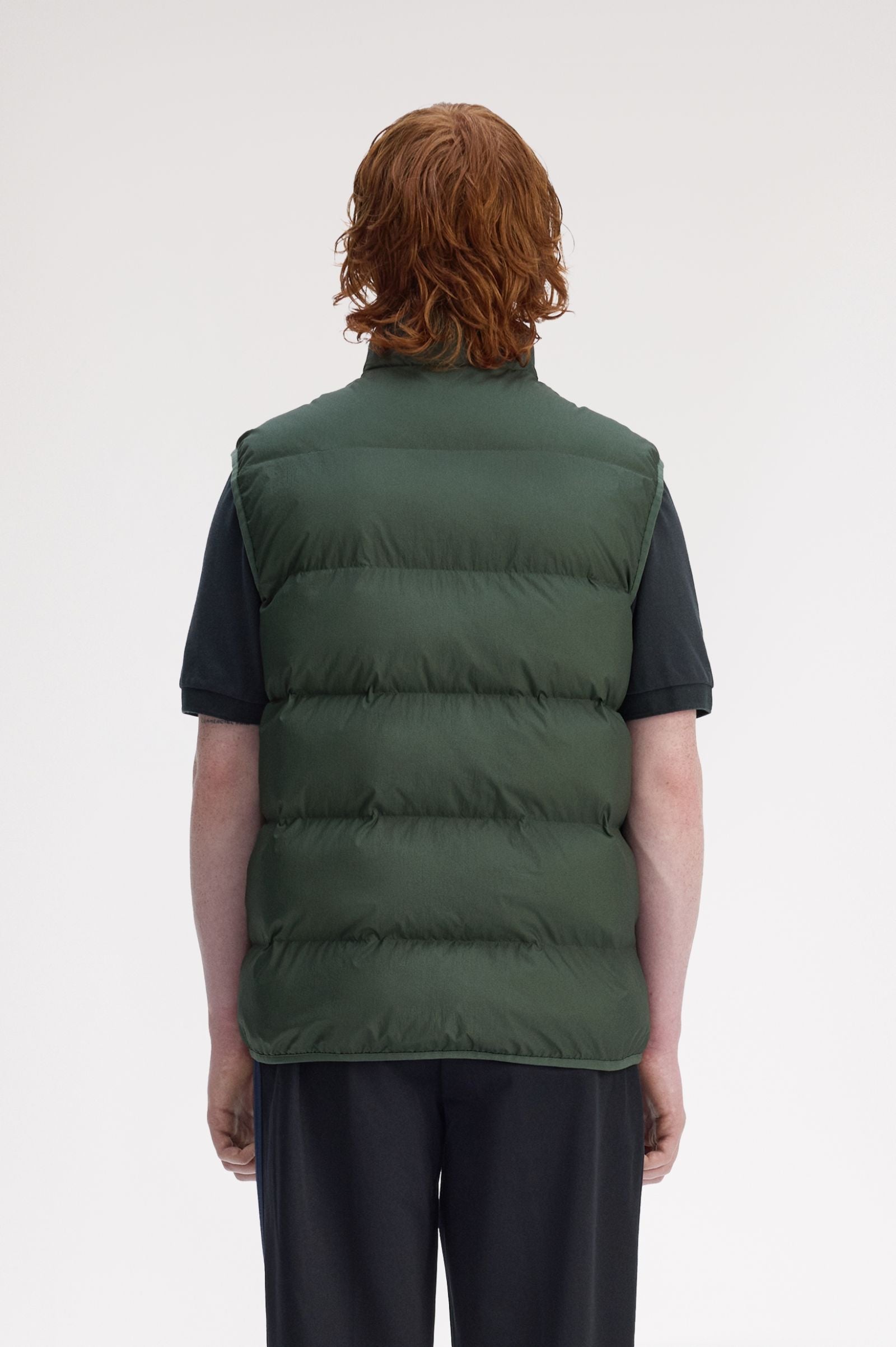 Fred Perry J8522 Insulated Gilet - X89 Court Green