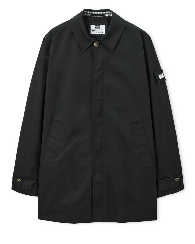 Weekend Offender JKAW2421 Whitehouse Jacket - Black