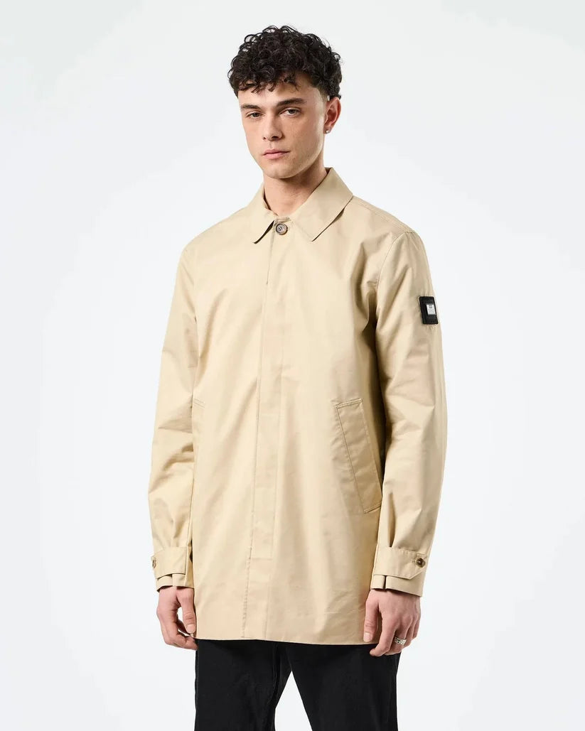 Weekend Offender JKAW2421 Whitehouse Jacket - Stone
