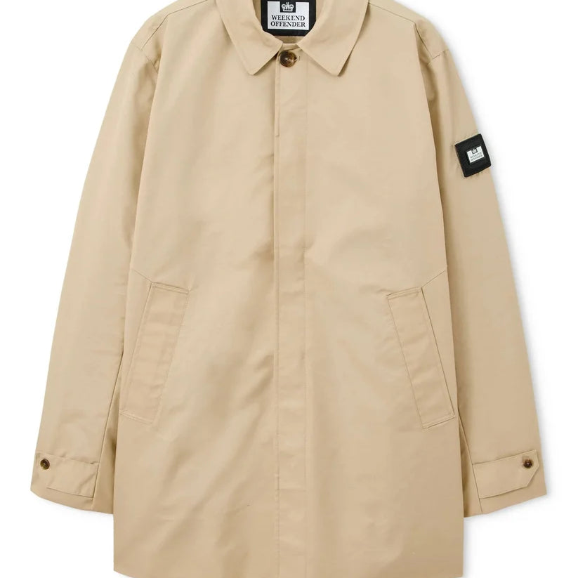 Weekend Offender JKAW2421 Whitehouse Jacket - Stone
