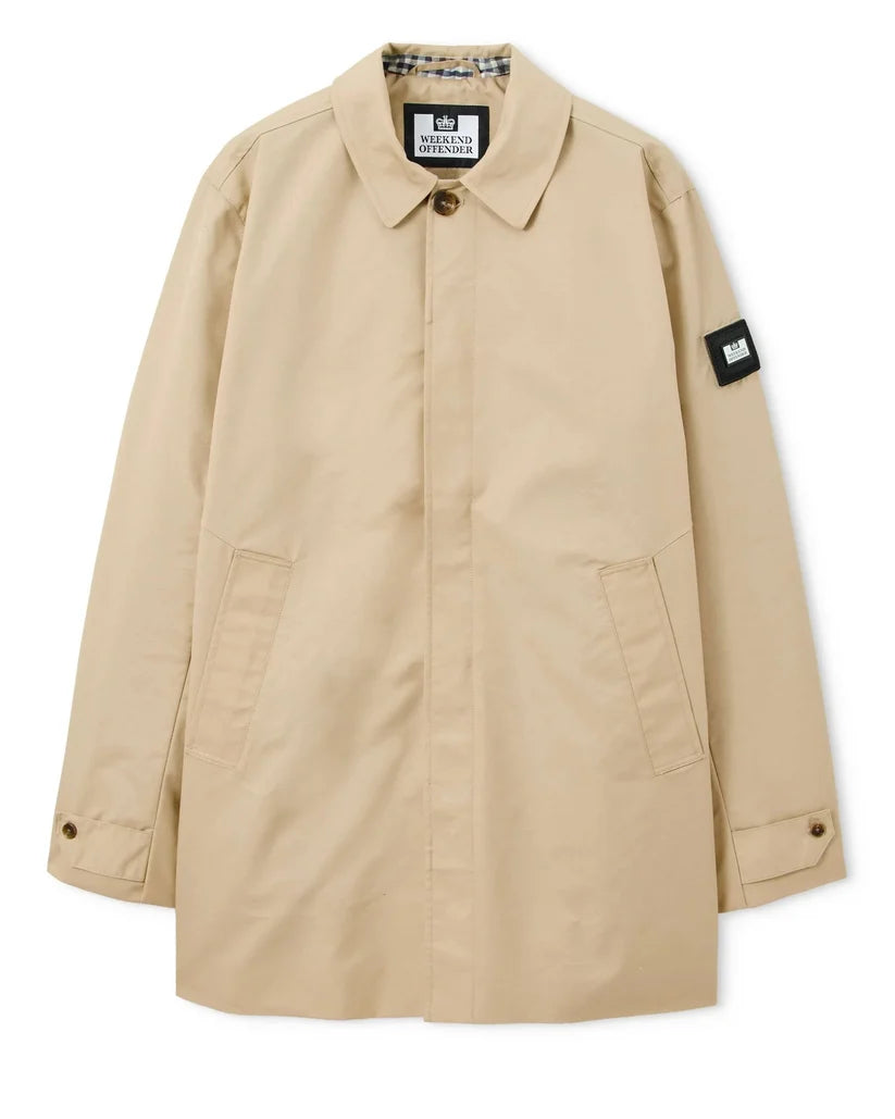 Weekend Offender JKAW2421 Whitehouse Jacket - Stone