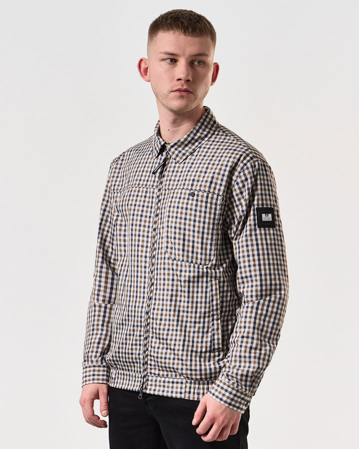 Weekend Offender Kamares Harrington Jacket Mid House Check