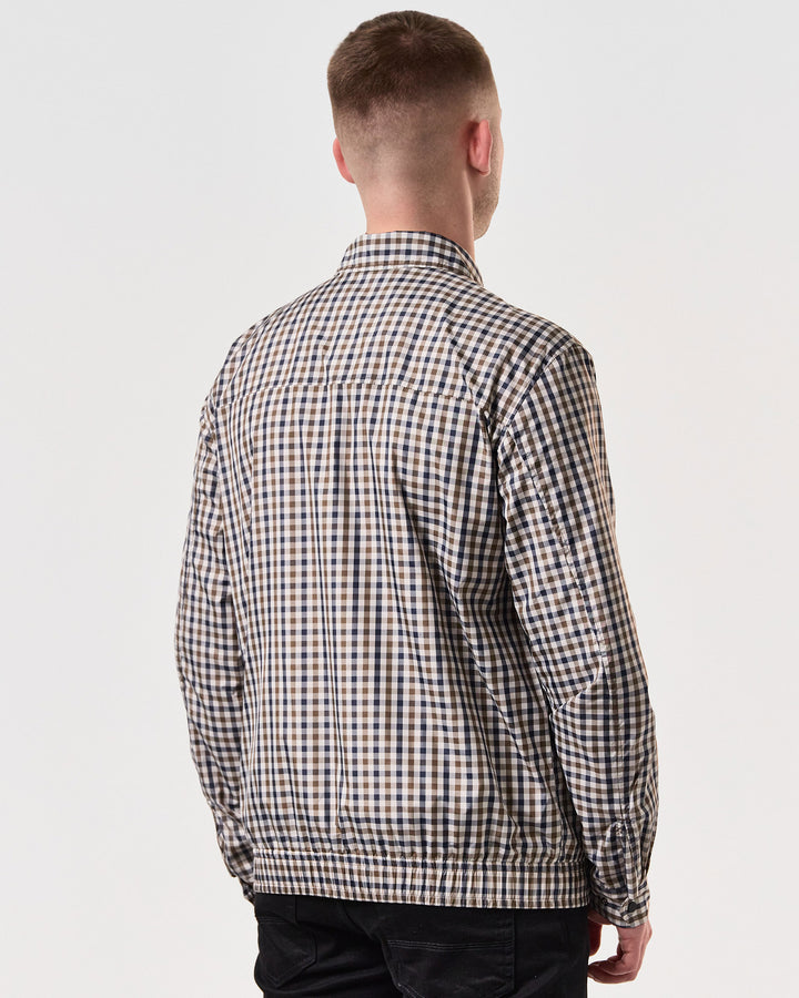 Weekend Offender Kamares Harrington Jacket Mid House Check