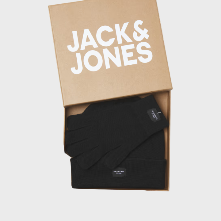 Jack & Jones Beanie & Glove Knit Gift Set
