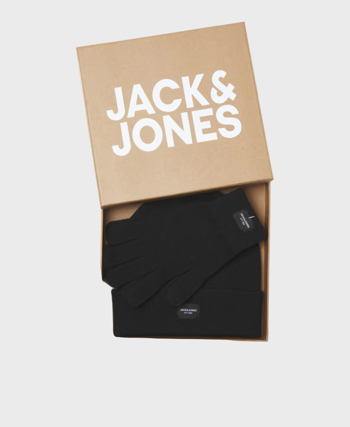 Jack & Jones Beanie & Glove Knit Gift Set