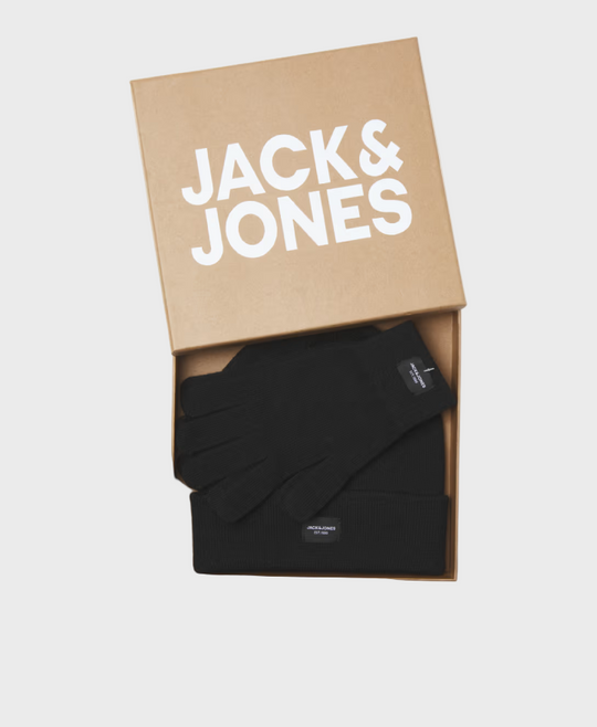 Jack & Jones Beanie & Glove Knit Gift Set