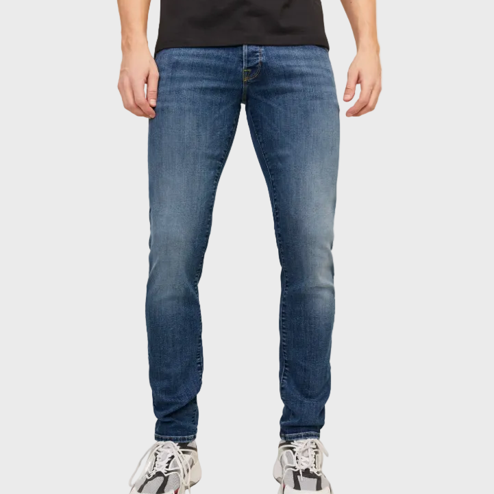 Jack & Jones Glenn Fox 50SPS CB 036 Slim Fit Jeans - Blue Denim