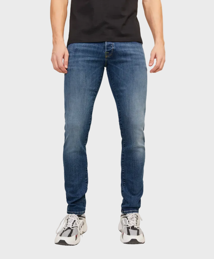 Jack & Jones Glenn Fox 50SPS CB 036 Slim Fit Jeans - Blue Denim