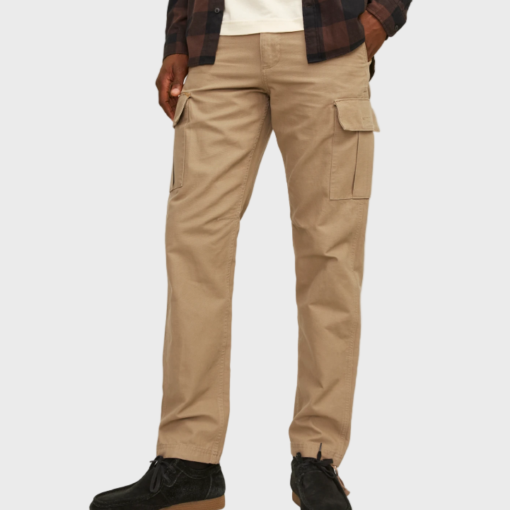 Jack & Jones Kane Barkley Loose Fit Cargo Pant - Elmwood