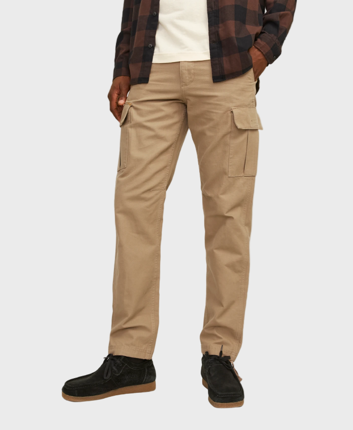 Jack & Jones Kane Barkley Loose Fit Cargo Pant - Elmwood