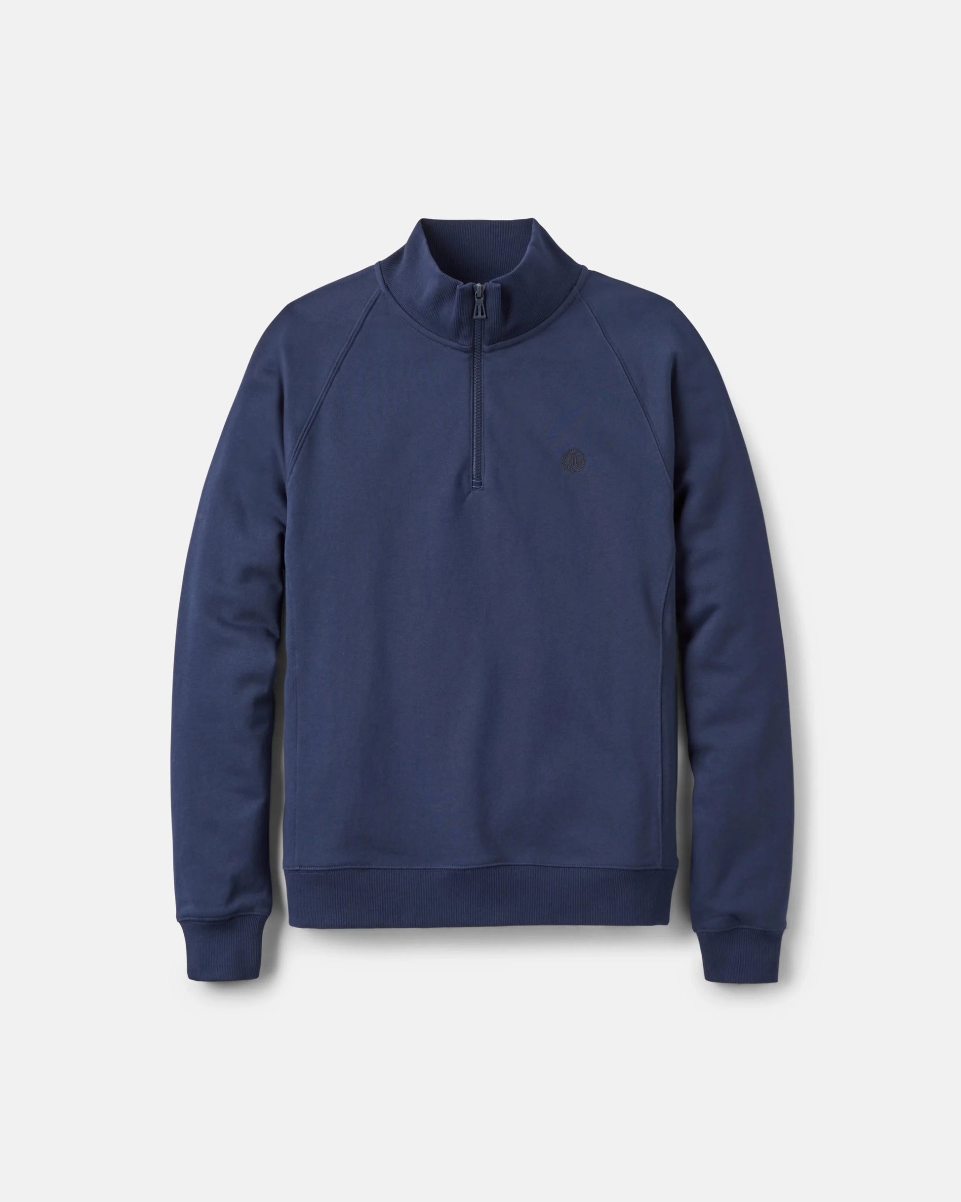 Henri Lloyd Kinsale Quarter Zip Sweatshirt - Navy Blue