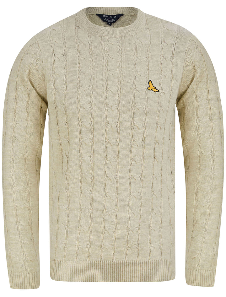 Kensington Murph Cable Knit Crew Neck Jumper