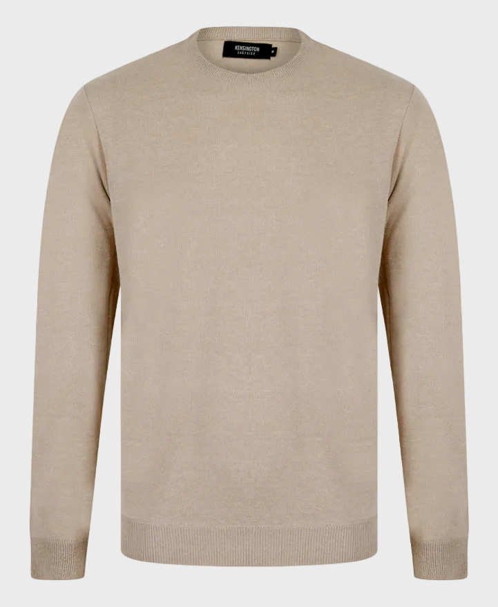 Kensington Eastside Barney 2 Crew Neck Birdseye Pique Jumper
