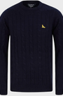 Kensington Murph Cable Knit Crew Neck Jumper
