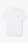 Lacoste L1212-00 AC696 Short Sleeved Ribbed Polo 001 - White