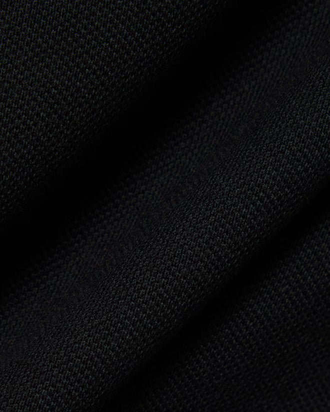 Lacoste L1212-00 AC696 Short Sleeved Ribbed Polo 031 - Black