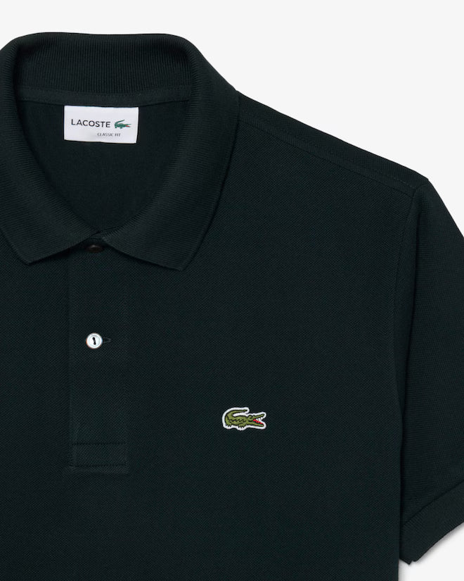 Lacoste L1212-00 AC696 Short Sleeved Ribbed Polo GJP - Dark Varech