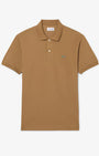 Lacoste L1212-00 AC696 Short Sleeved Ribbed Polo SIX - Cookie